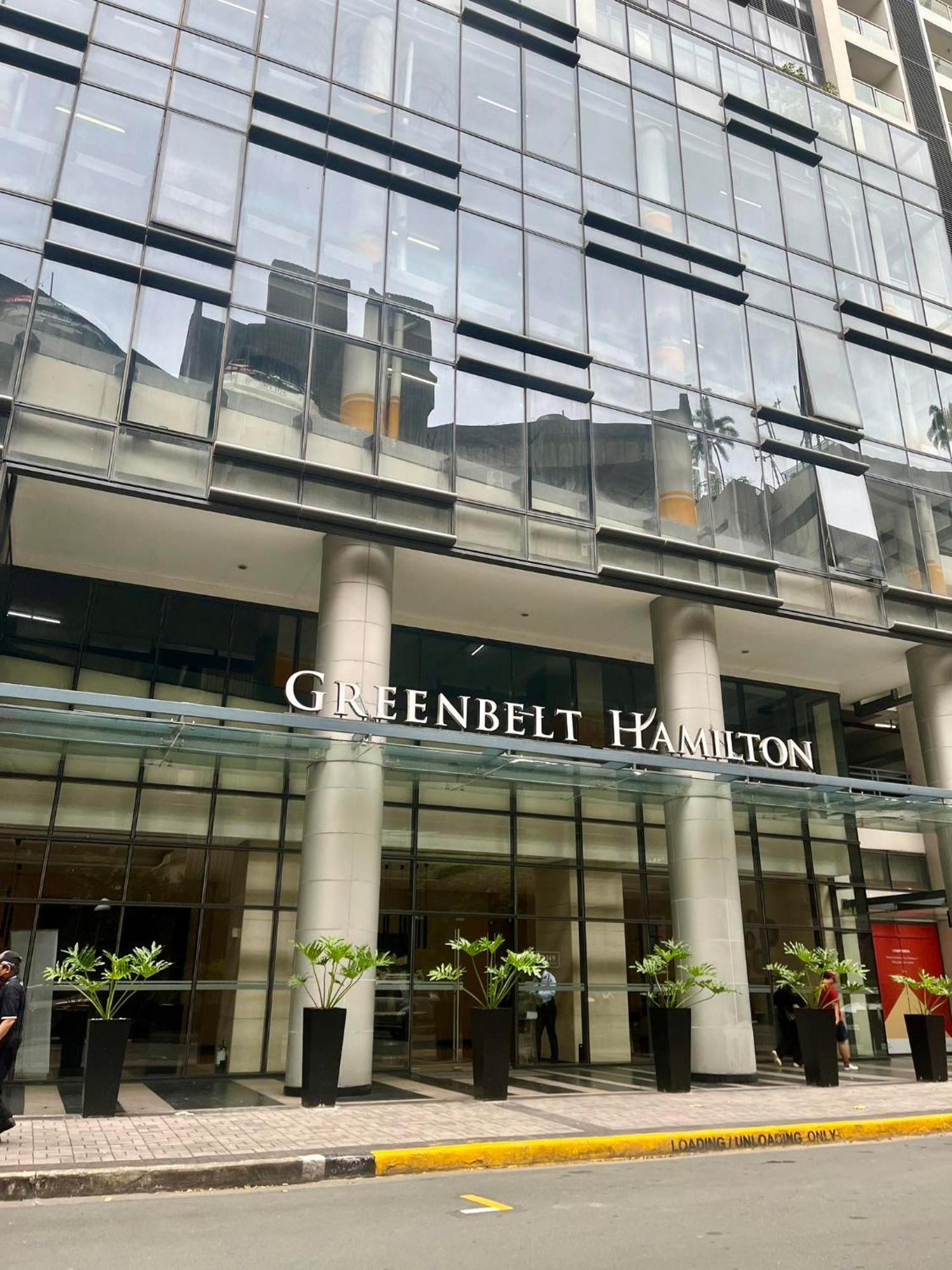 Greenbelt Hamilton Tower 1 Legazpi Makati City Exterior photo